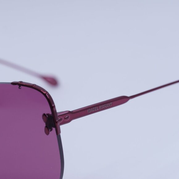 🕶️New Isabel Marant IM 0082/S 08CQ U1 Sunglasses - Cherry Frame, Pink Lenses - Picture 2 of 8